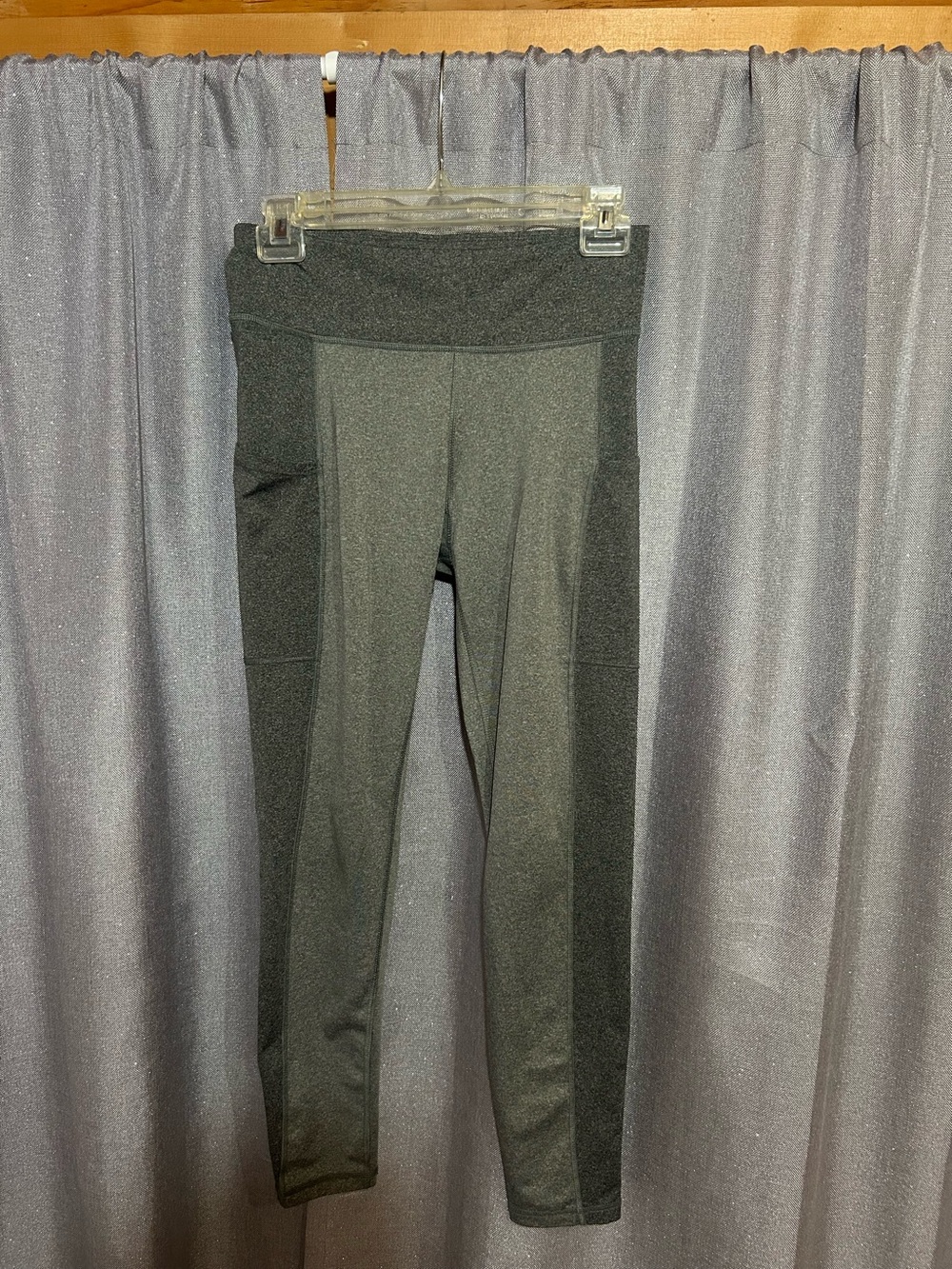 Aeropostale Two-Tone Gray High-Waist Leggings